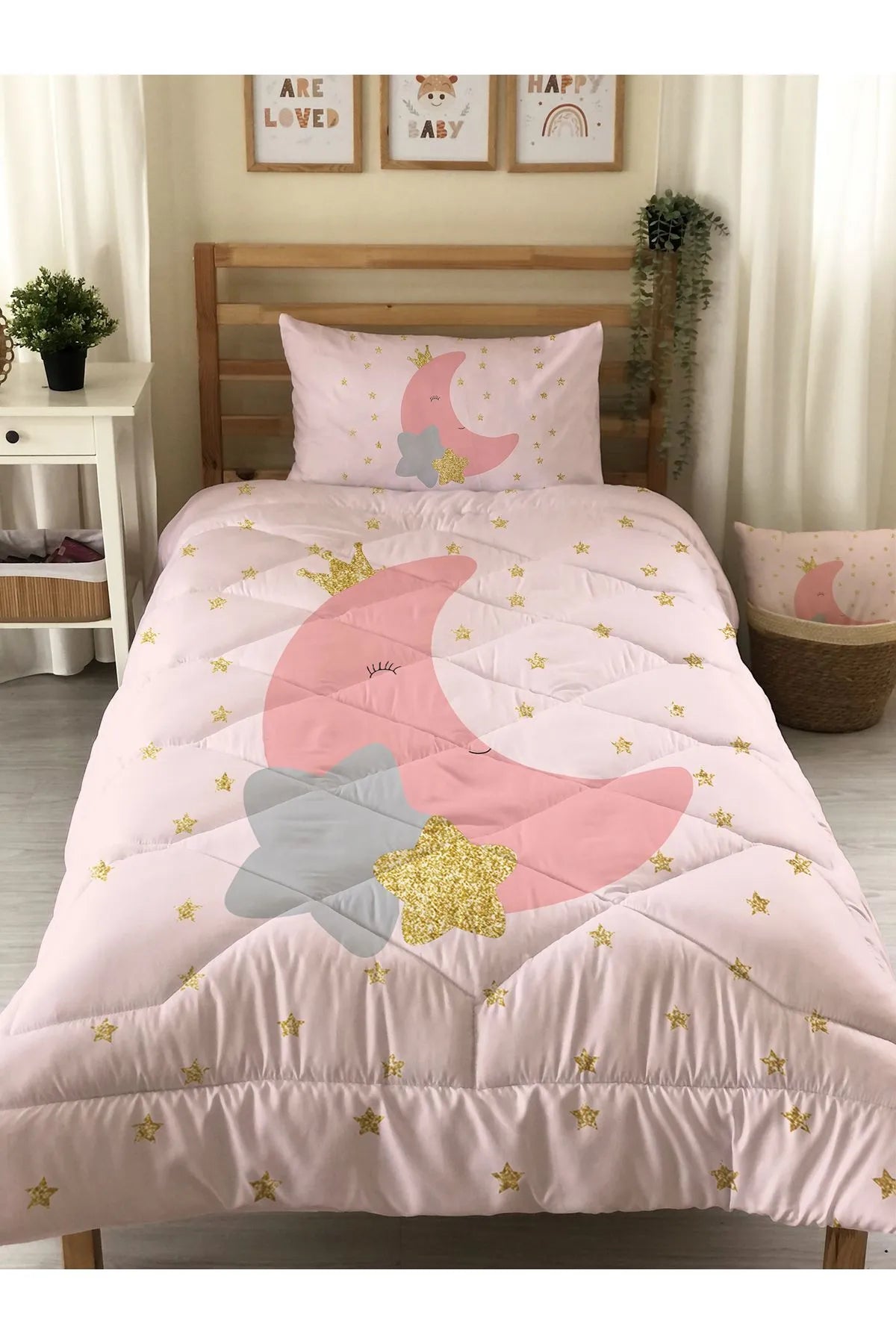 Summer Quilt-Moon & Stars