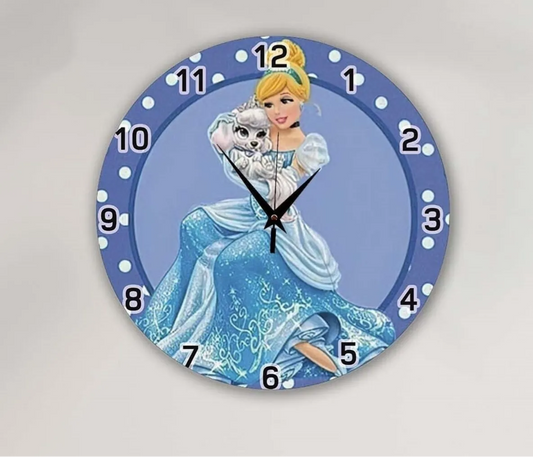 Cinderella Wallclock