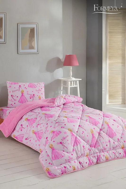 Winter Quilt pink princess