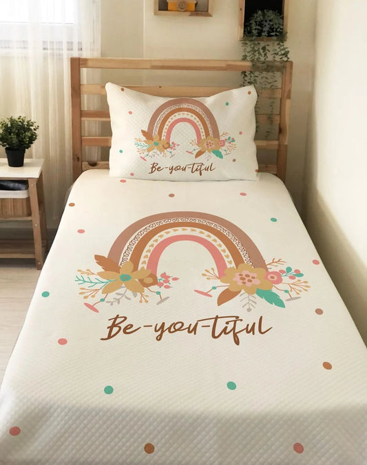 Rainbow Bed Cover