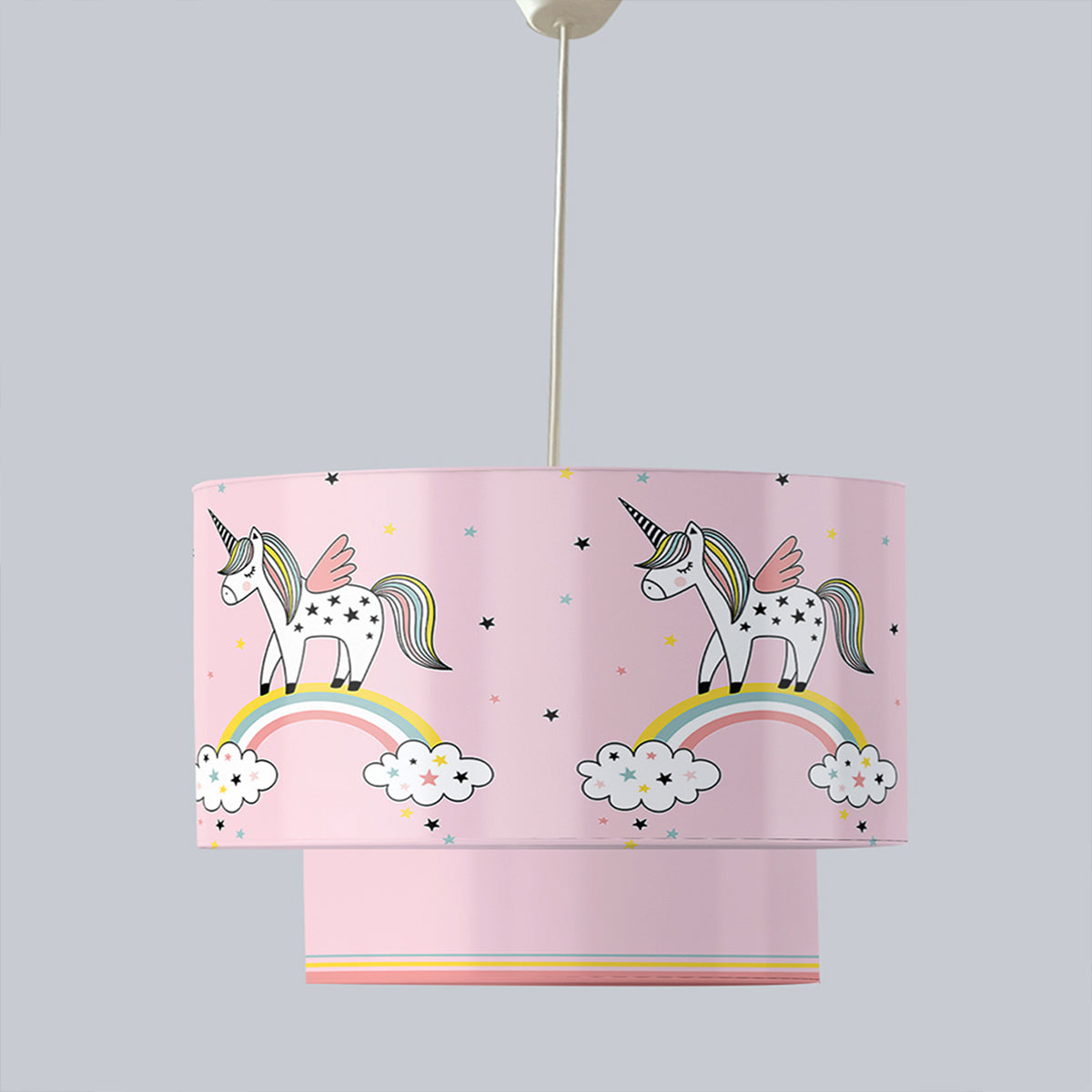 Clouds & stars Nursery room Lamp ceiling