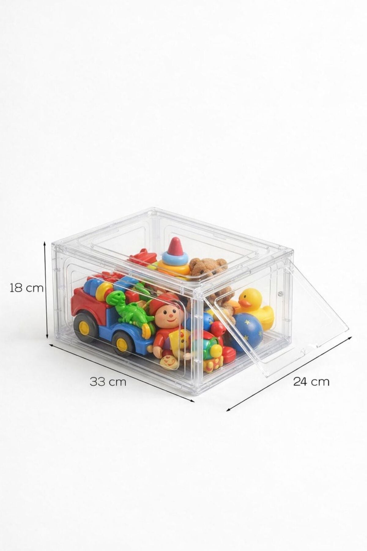 6 Toy Box Organizer with Lid
