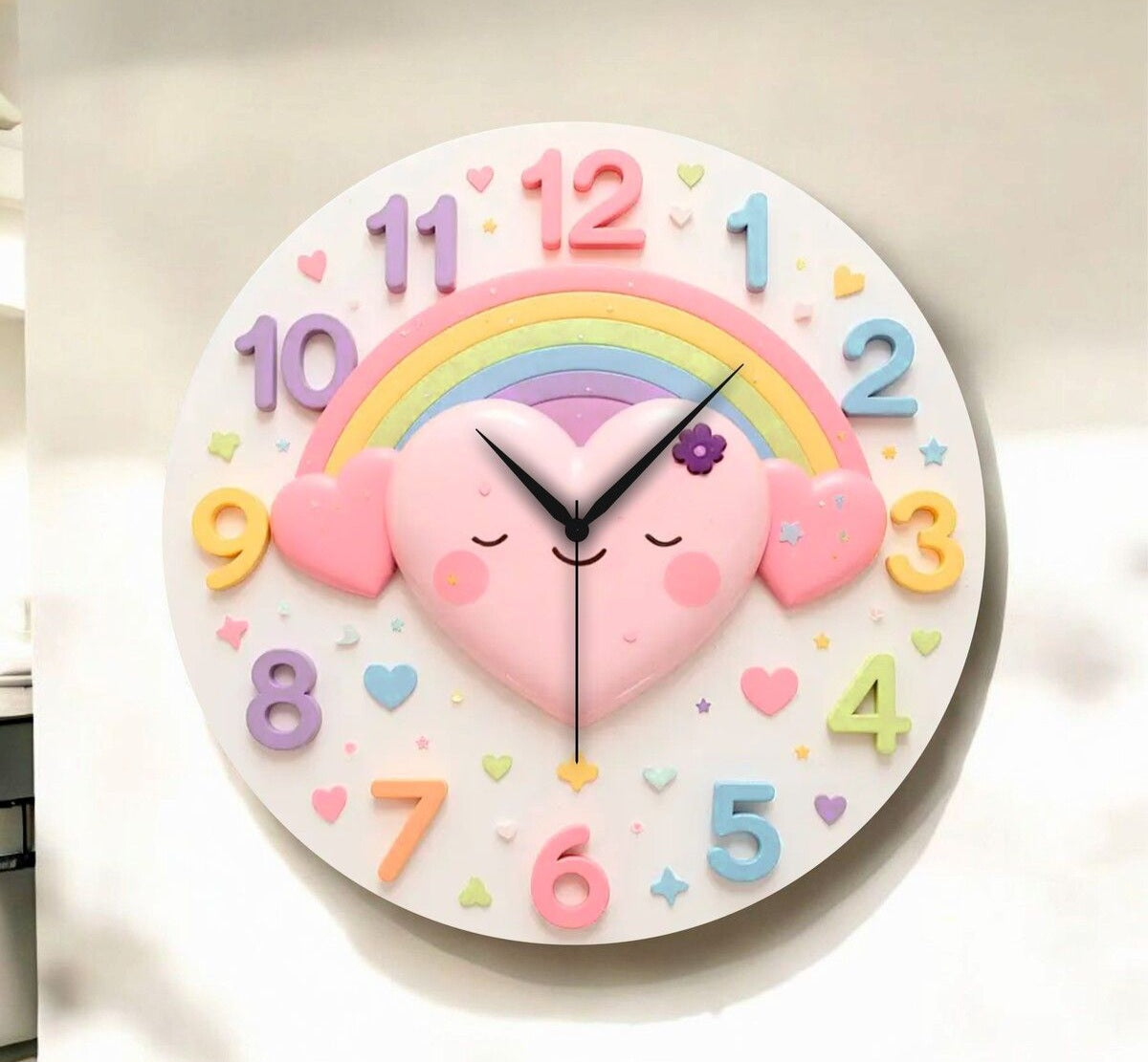 Rainbow wallclock