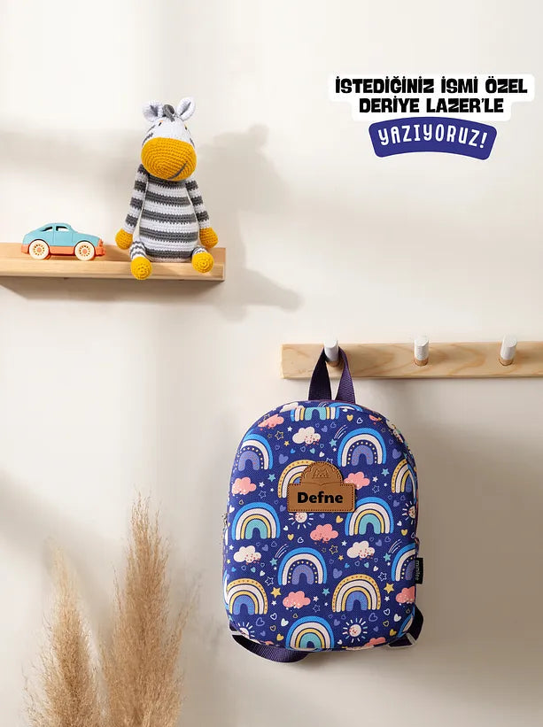 Rainbow Nursery Bag - Personalized with Name