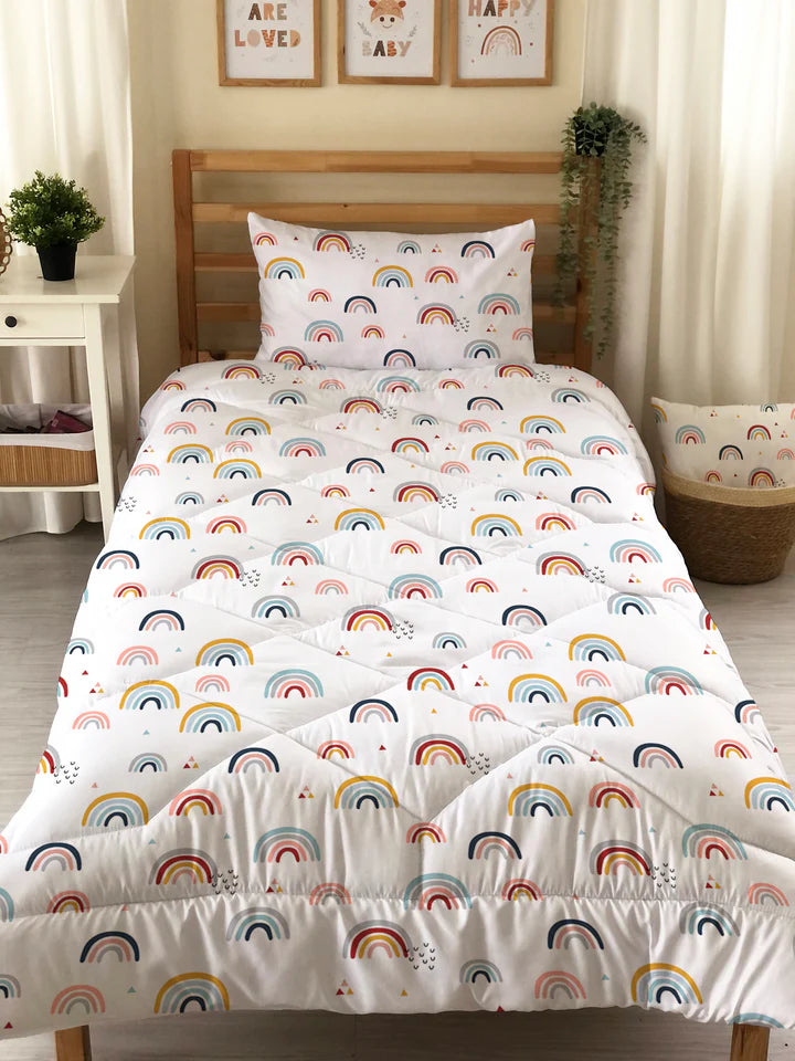 Summer Quilt-Blue Rainbow