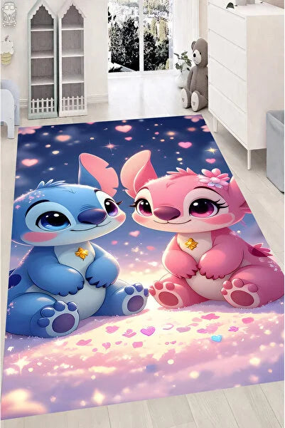 Lilo&Stitch colorful carpet.
