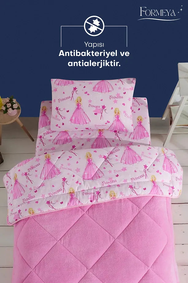 Winter Quilt pink princess