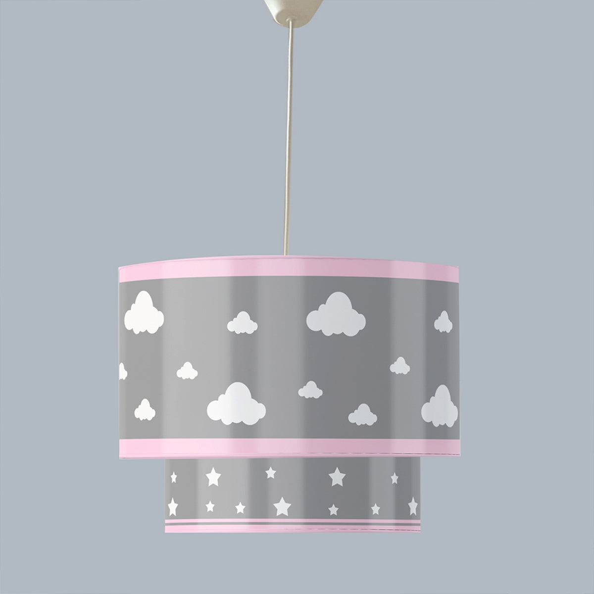 Clouds & stars Nursery room Lamp ceiling