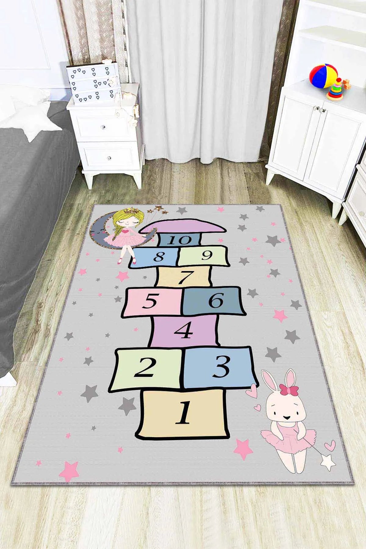 Girls room carpet