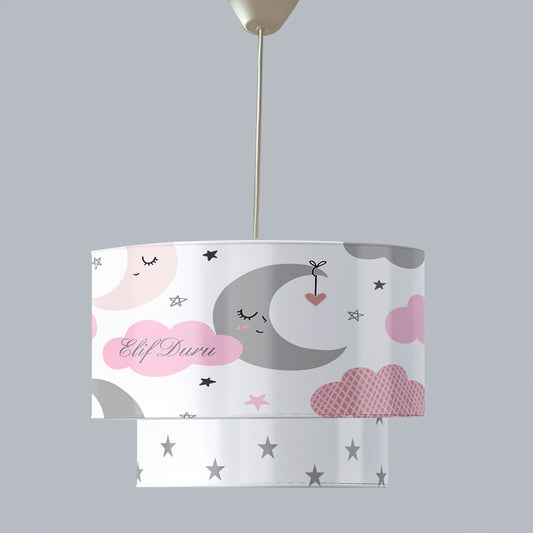 Clouds & stars Nursery room Lamp ceiling