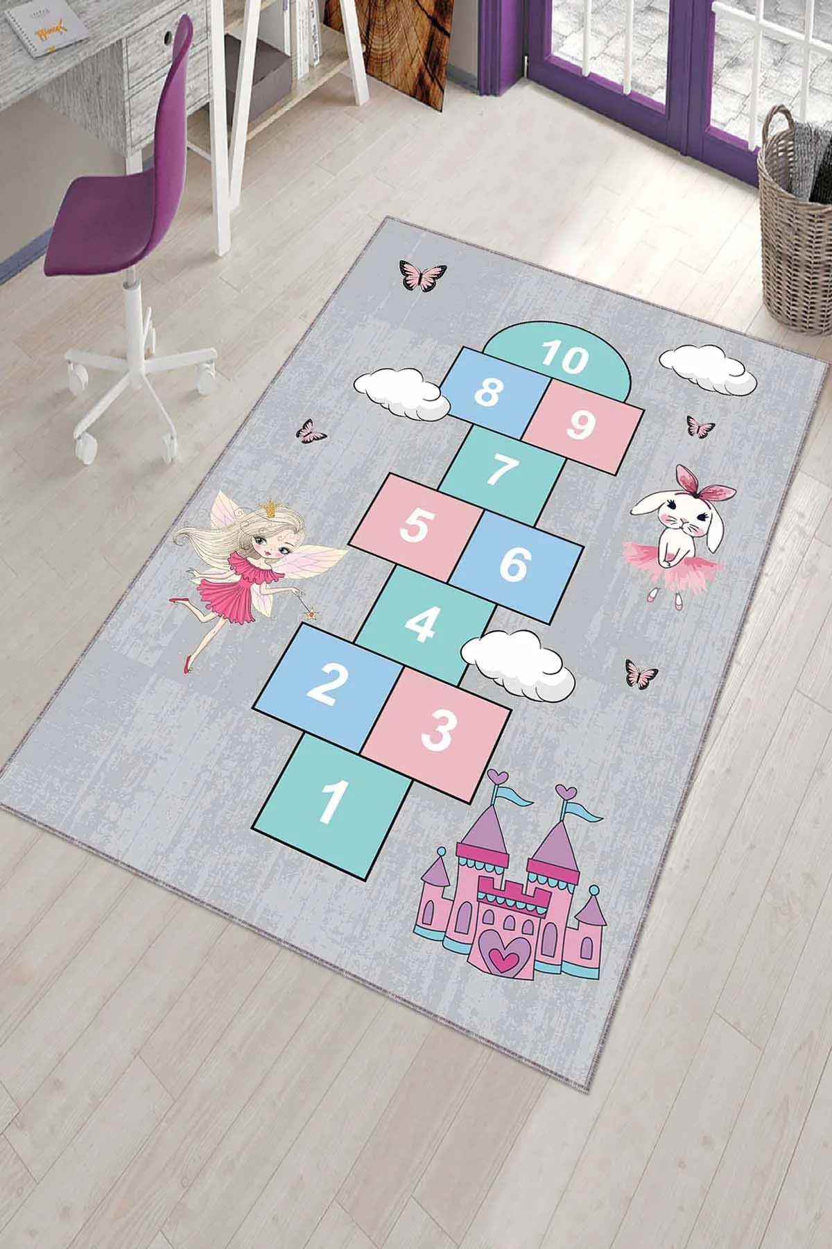 Girls room carpet