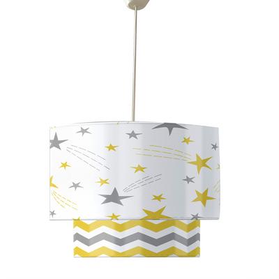 Stars white Nursery room Lamp ceiling