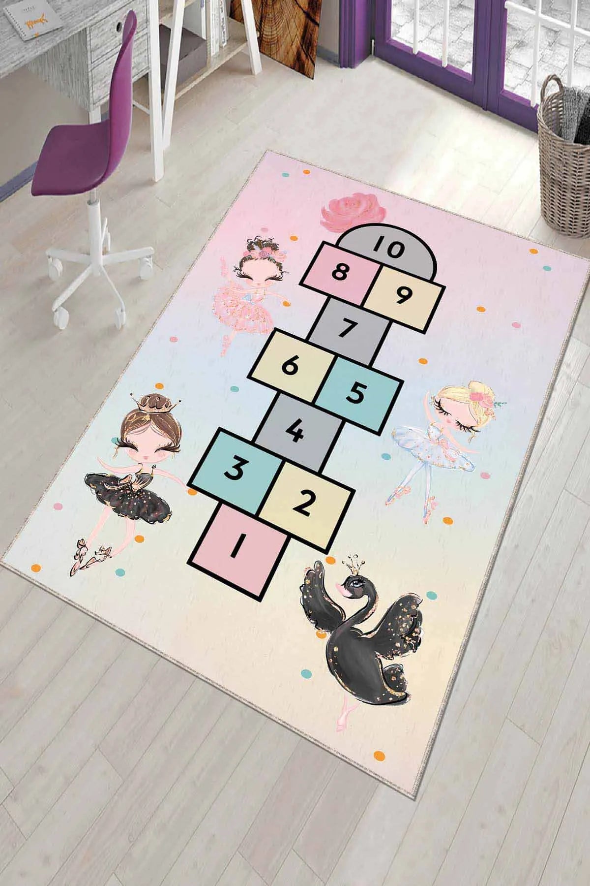 Girls room carpet