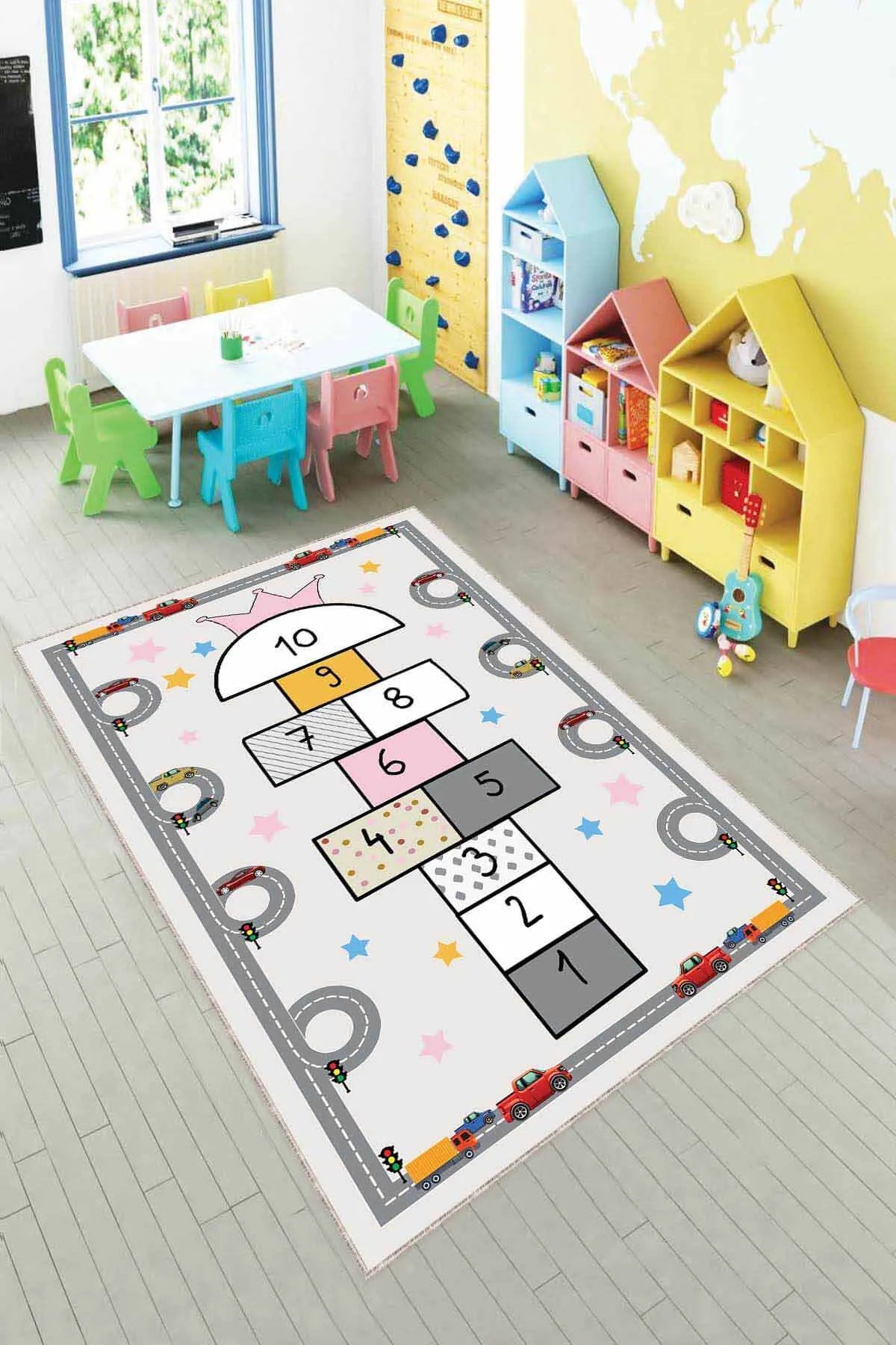 Girls room carpet