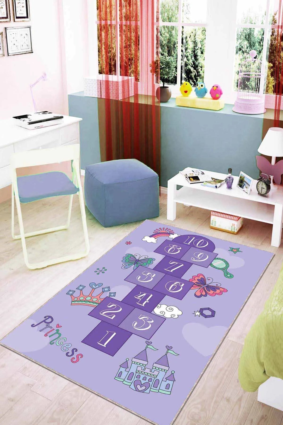 Girls room carpet