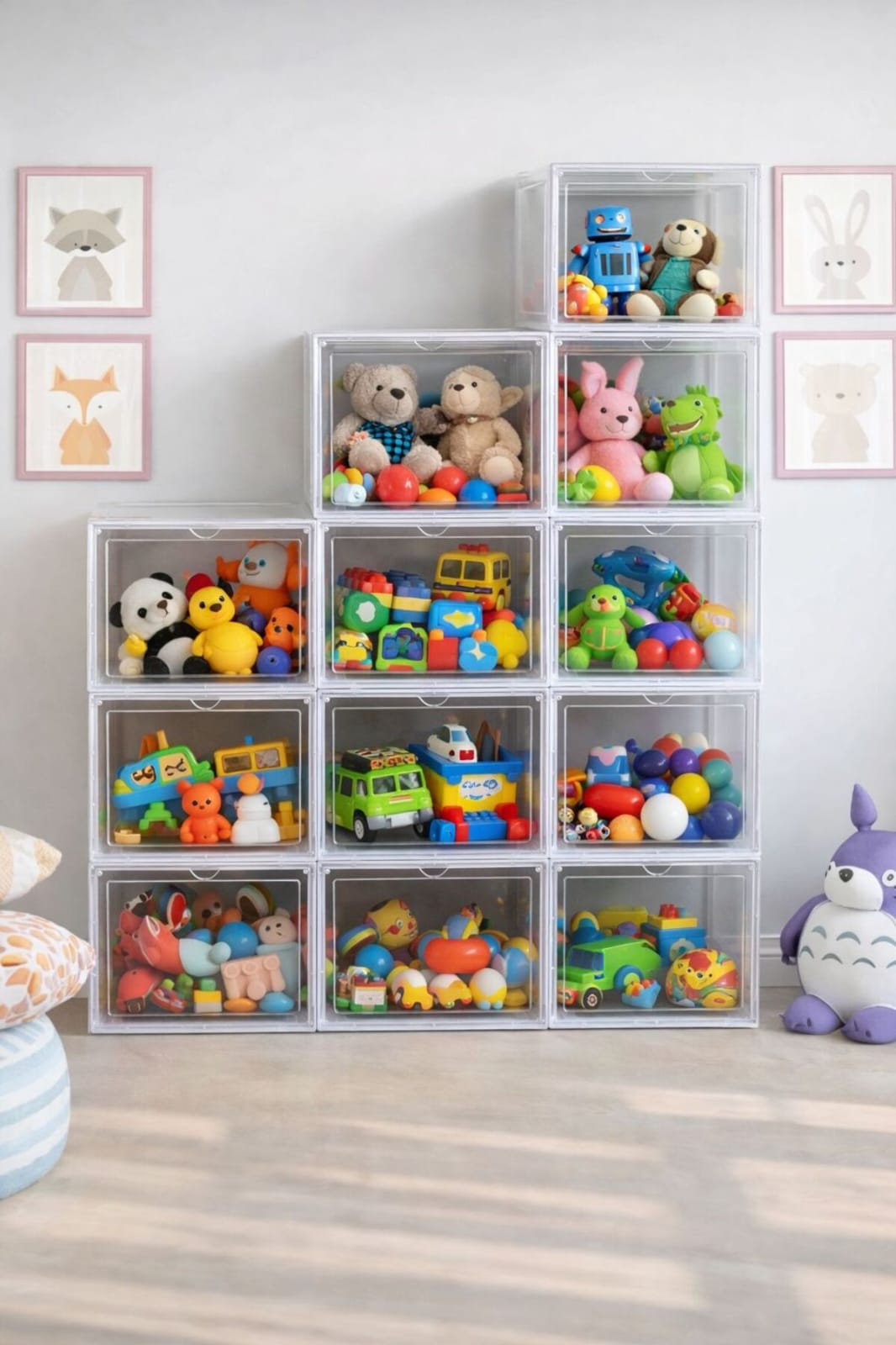 3 Toy Box Organizers with Lid